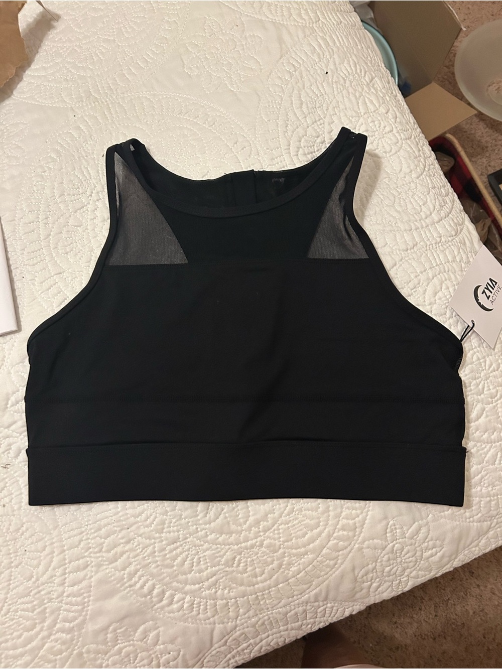 Zyia Active Black Sports Bra